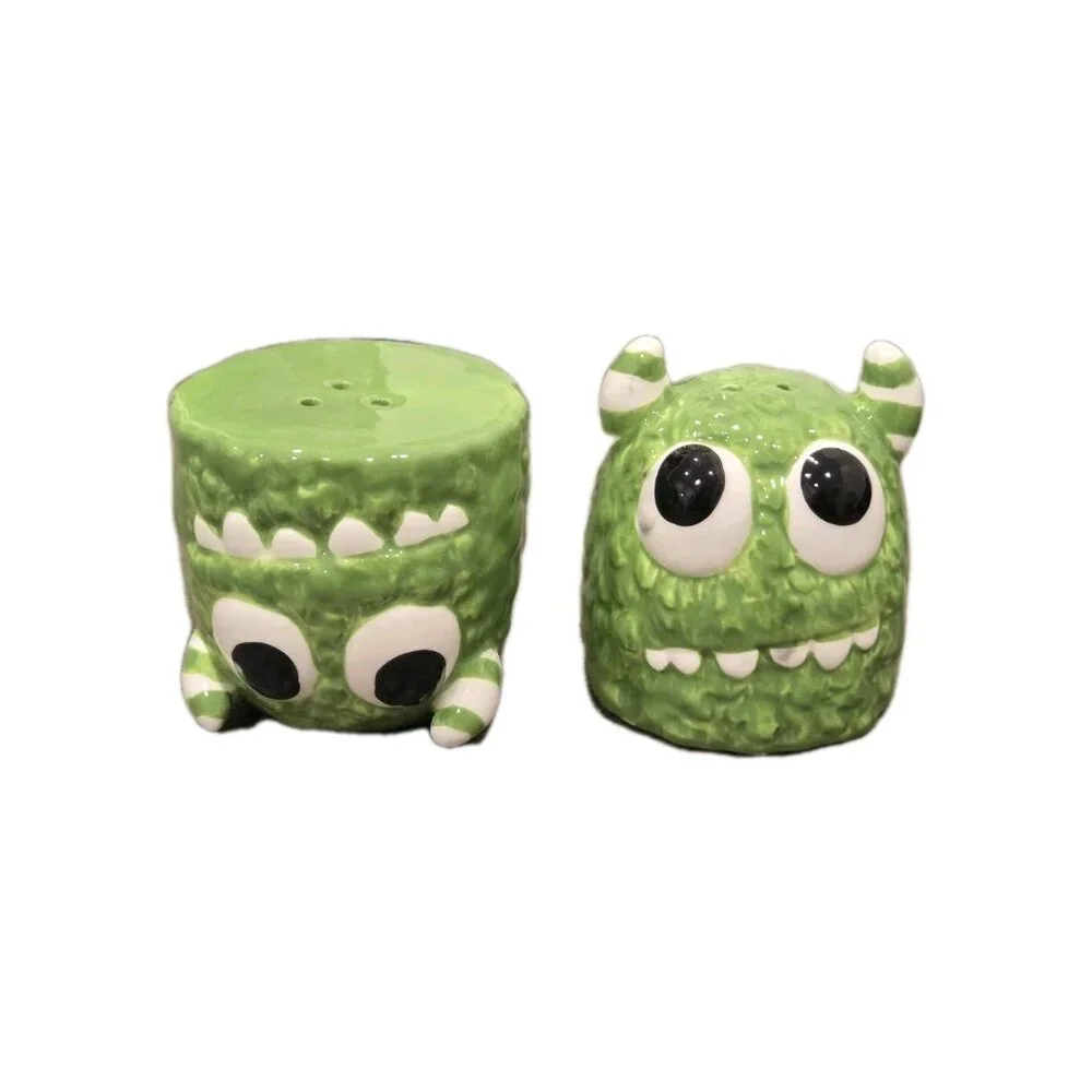 New Monster Halloween Salt & Pepper Shakers Salt N Pepper Dinning Decor Set